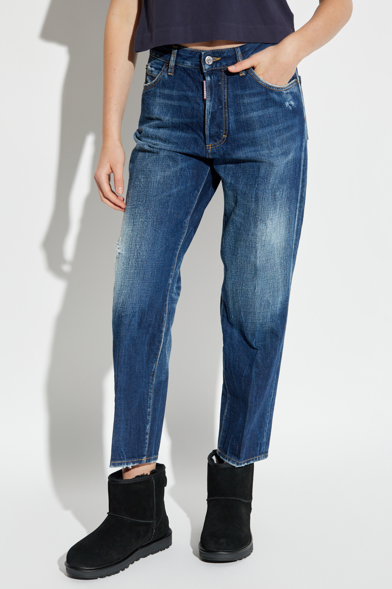 Navy blue Boston jeans Dsquared2 - Vitkac AS